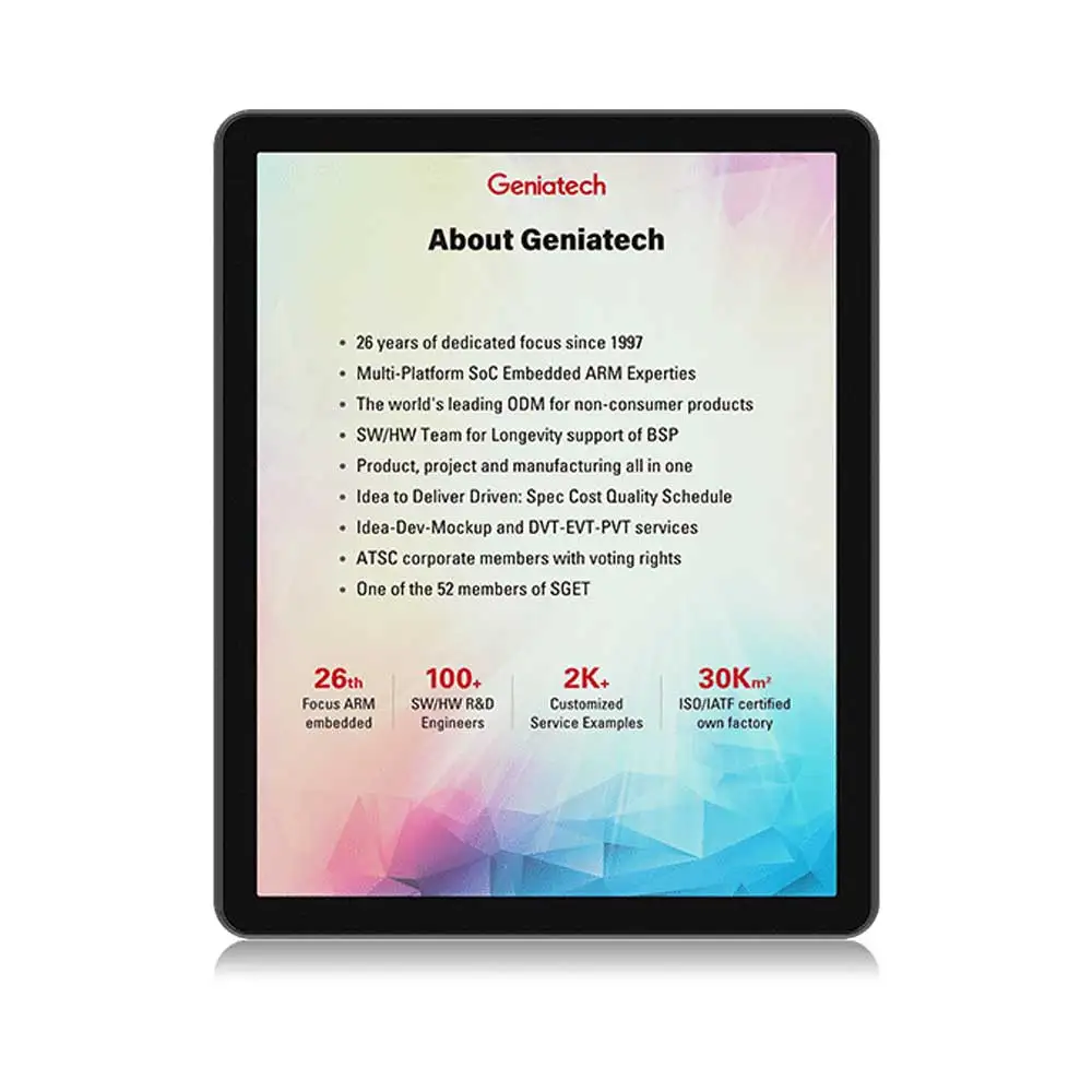 E-Ink Tablet Reader - 지니아테크 컬러 10인치 전자잉크 필기 태블릿