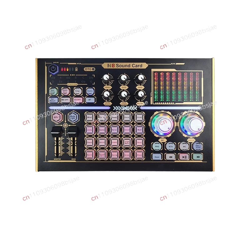 Usb Sound Card External - GAX-N8 가정용 휴대폰 컴퓨터 라이브 사운드