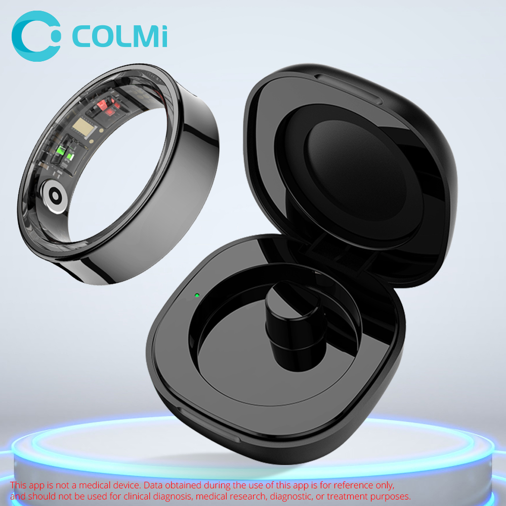 Smart Ring Health - 2024 COLMI 남녀공용 스마트 링, 심박수