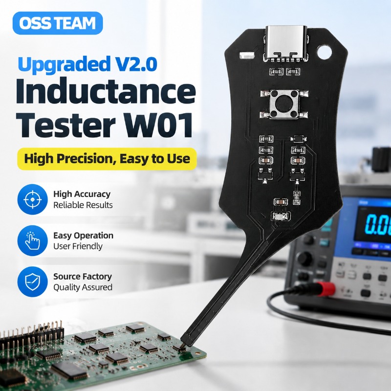 Electronics And Gadgets With I - V2.0 W01 인덕턴스 테스터 간단한 작동,