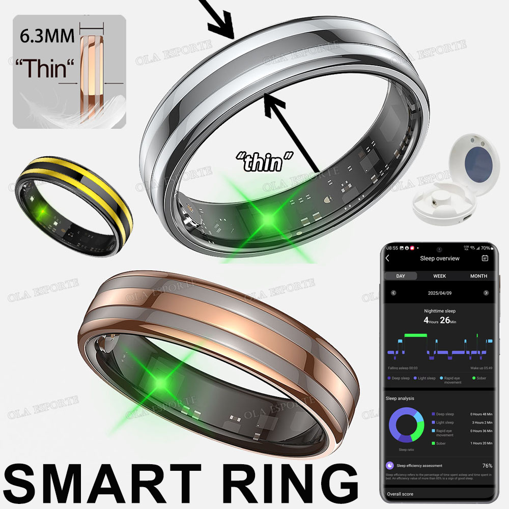Smart Ring Health - 제스처 감지 스마트 링 아웃도어 방수