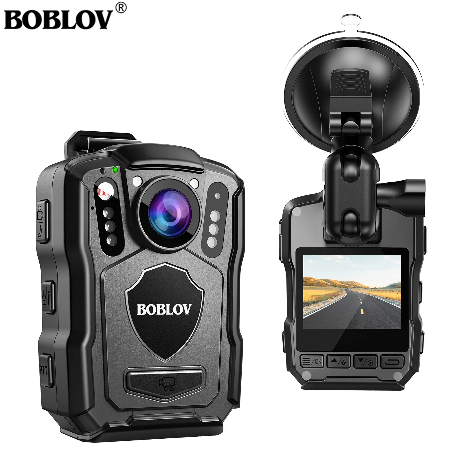 Compact Camera Mirrorless - BOBLOV M5 경찰 신체 카메라(GPS 포함)