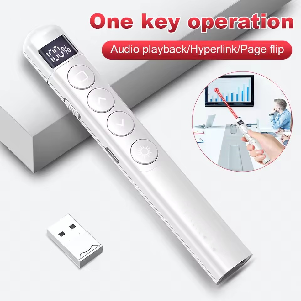 Laser Pointer Presenter - 새로운 무선 PPT 리모컨 펜 프로젝터
