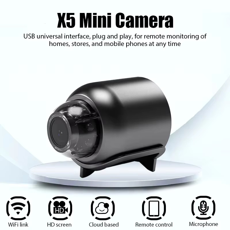 Compact Camera Mirrorless - 1080P 신형 X5 미니 카메라 선명한