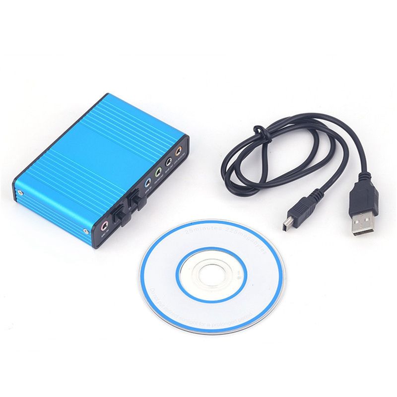 AA19 USB 광학 사운드 카드 6 채널 5.1 외부 - Usb Sound Card External 리뷰 및 가격