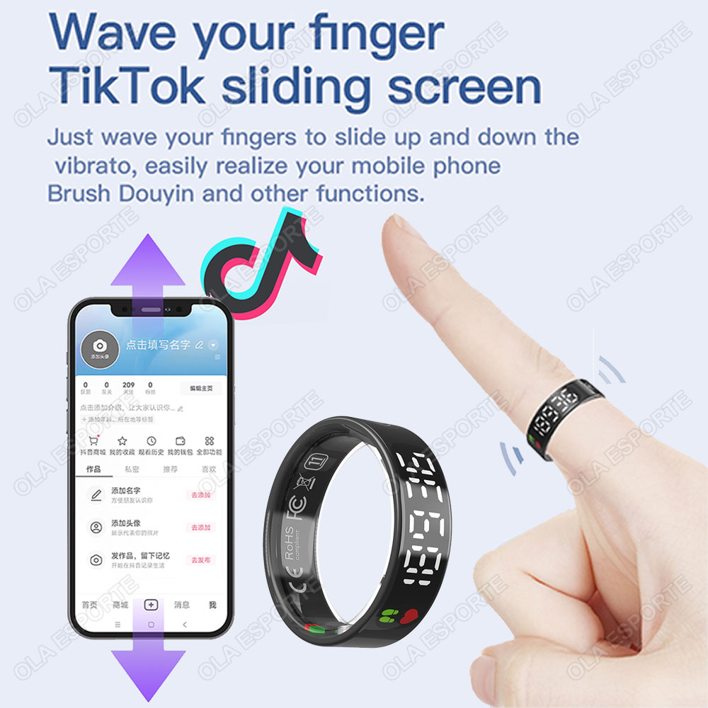 남녀공용 충전 케이스 포함 SR08 스마트 링, LED - Smart Ring Health 리뷰 및 가격