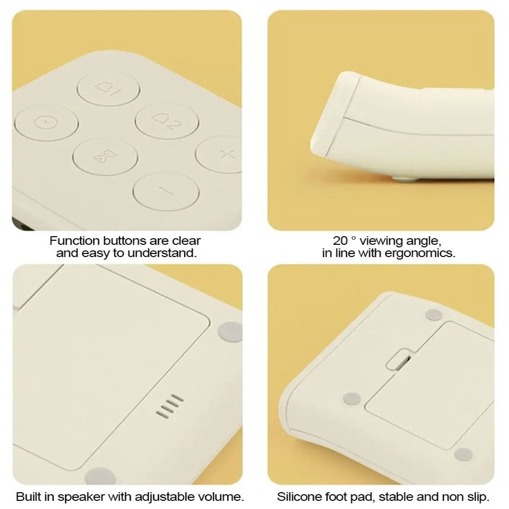 선물용 창의적인 소형 알람 시계 배터리 작동식 간단한  - Electronics And Gadgets With I 리뷰 및 가격