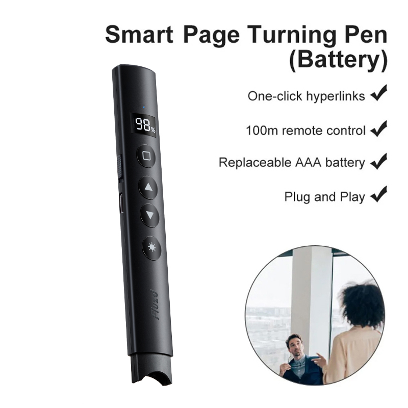 새로운 무선 프레젠터 레이저 페이지 넘김 펜 2.4G  - Laser Pointer Presenter 리뷰 및 가격