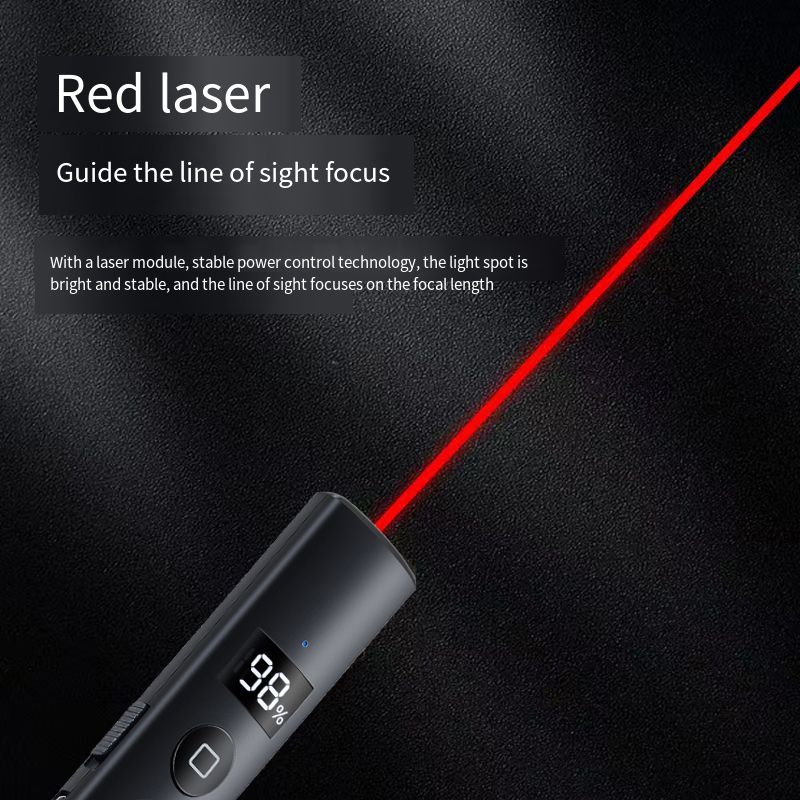 새로운 무선 프레젠터 레이저 페이지 넘김 펜 2.4G  - Laser Pointer Presenter 리뷰 및 가격