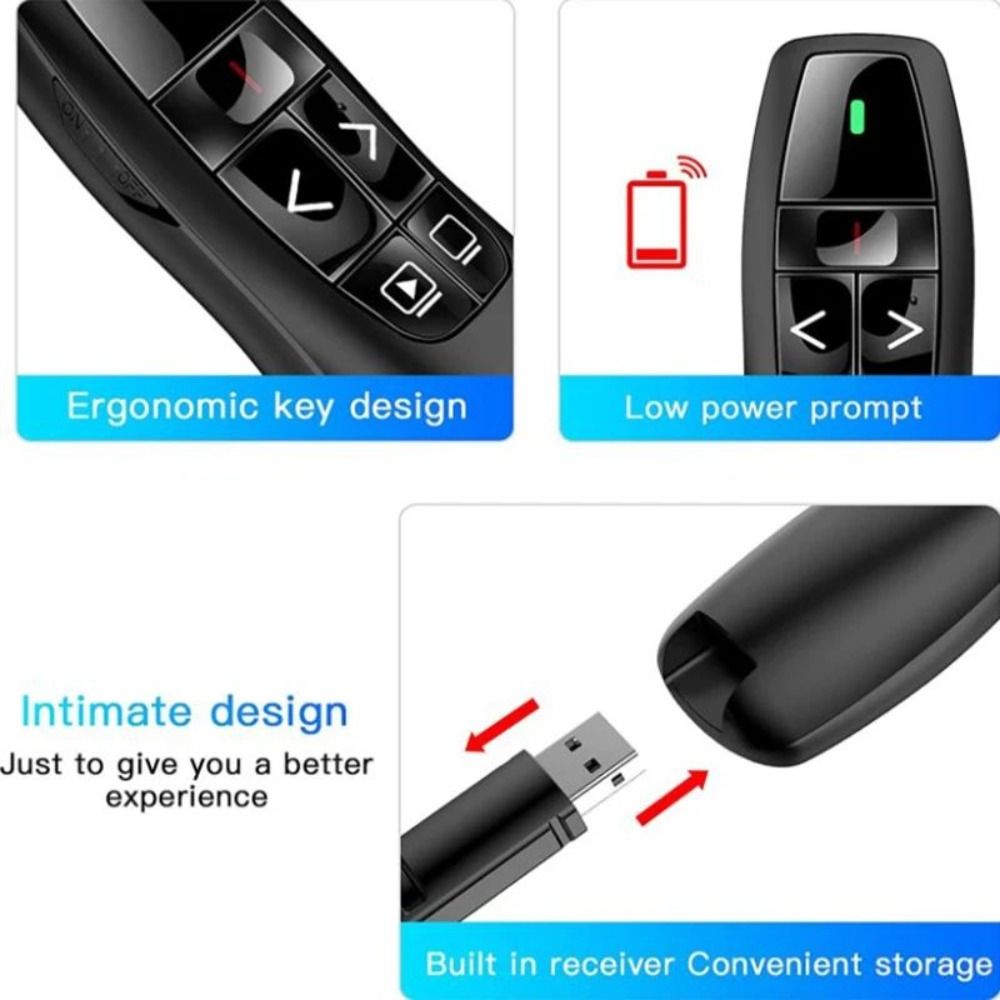 USB 제어 파워포인트 스마트 프레젠터 회의용 리모컨  - Laser Pointer Presenter 리뷰 및 가격