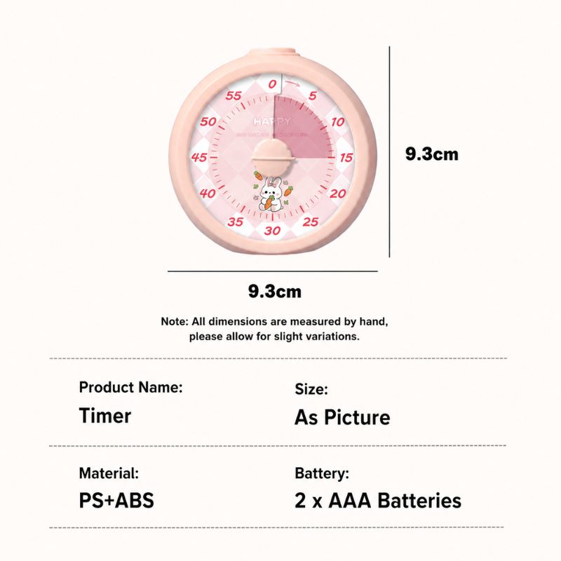 회전식 카운트다운 타이머 시각적 시간 관리 알람 시계  - Electronics And Gadgets With I 리뷰 및 가격