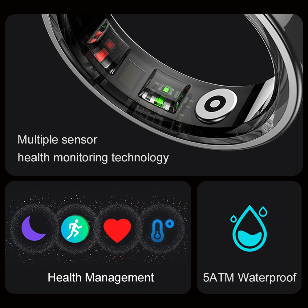 2024 COLMI 남녀공용 스마트 링, 심박수 혈액  - Smart Ring Health 리뷰 및 가격