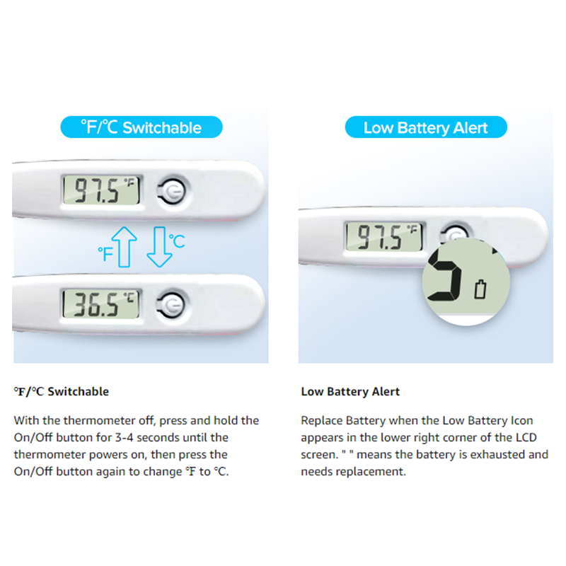 새로운 디지털 LCD 난방 구강 온도계 도구 어린이 아 - Gadgets For Electronics 리뷰 및 가격