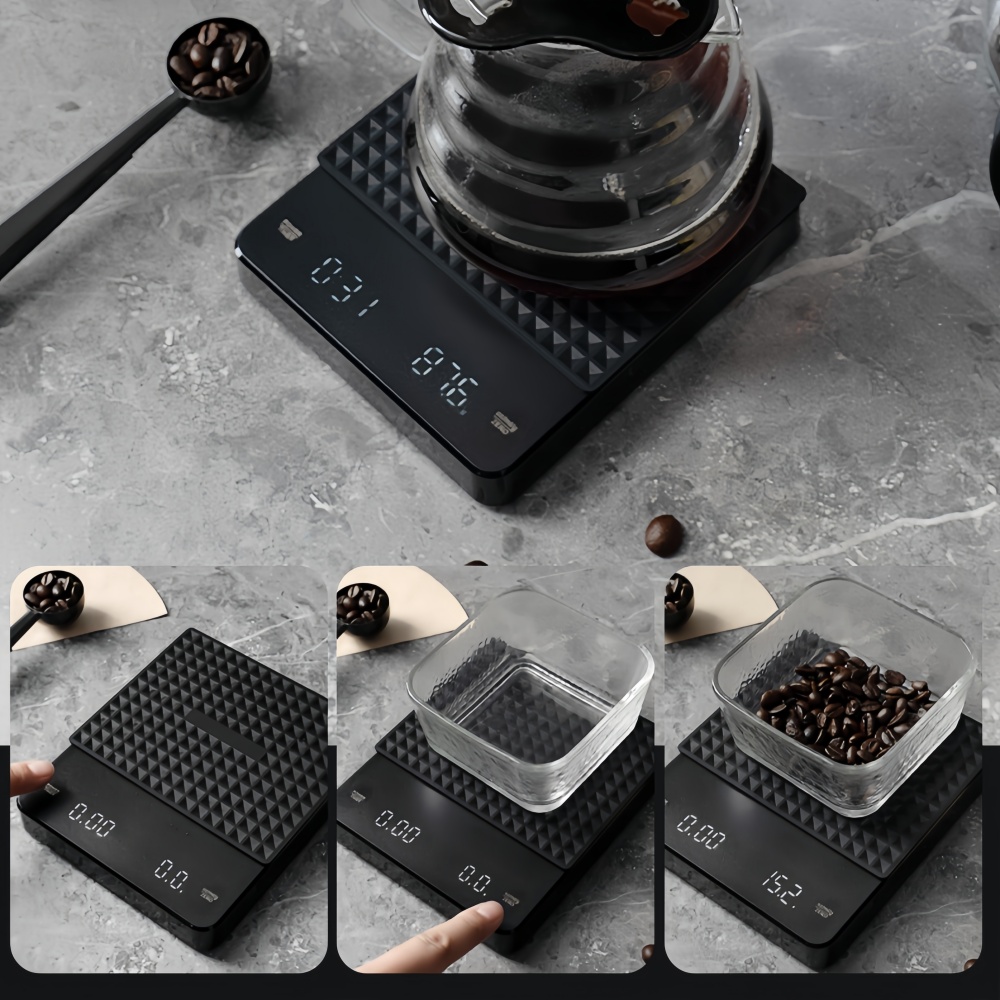 3kg/5kg 전자 커피 저울 방수 패드 LED 디스플 - Unique Electronics Gadgets 리뷰 및 가격