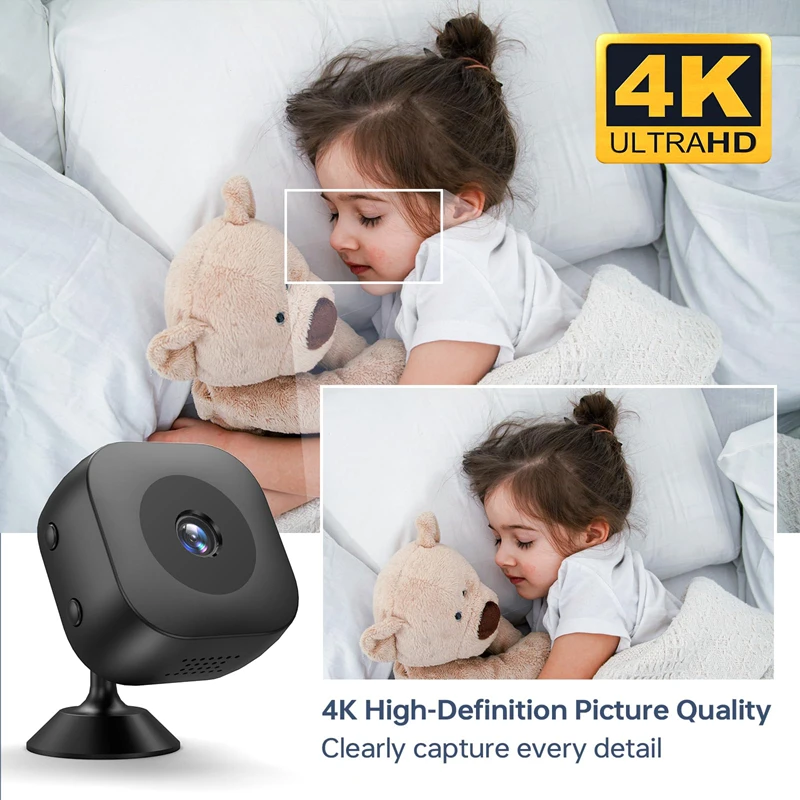 4K HD 보안 카메라 WiFi 무선 광각 실내 야간  - Compact Camera Mirrorless 리뷰 및 가격