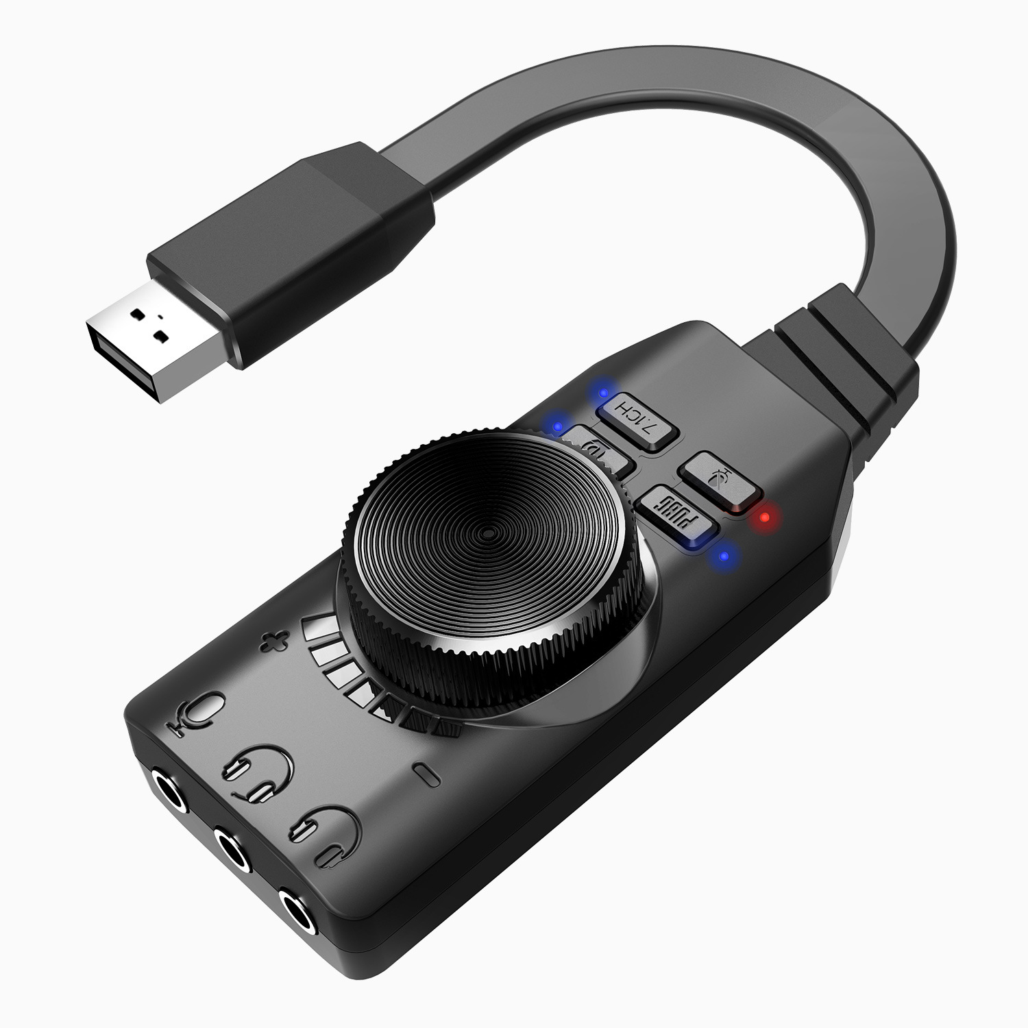 GS3 7.1 채널 사운드 카드 변환기 어댑터 외부 U - Usb Sound Card External 리뷰 및 가격