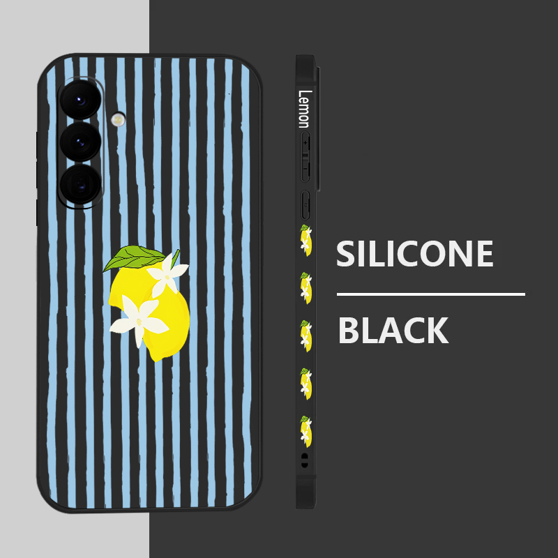스트라이프 레몬 프린트 TPU 폰 케이스 삼성 갤럭시  - Samsung Galaxy A55 리뷰 및 가격