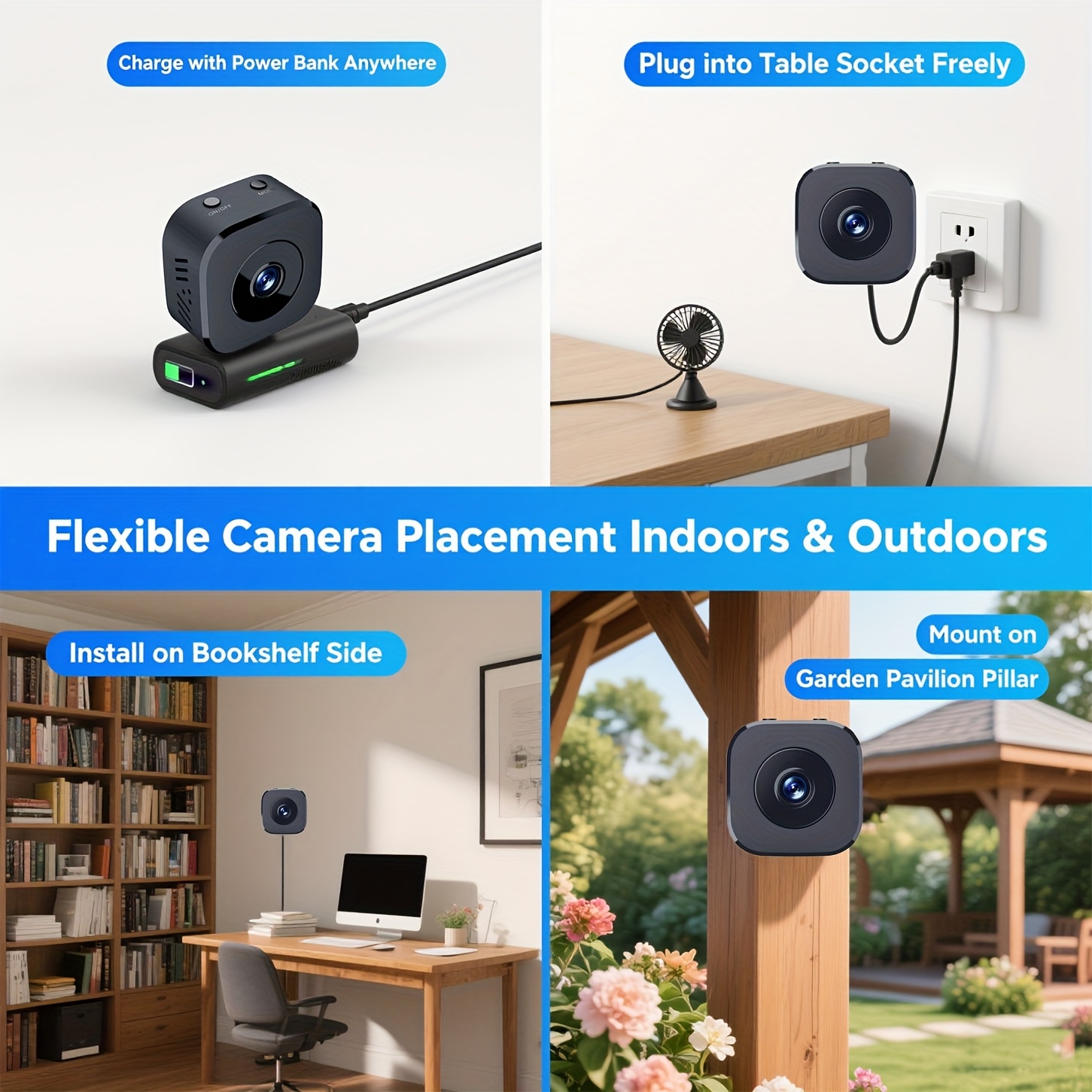 1080P HD 미니 WiFi 카메라 실내 안전 보안  - Compact Camera Mirrorless 리뷰 및 가격