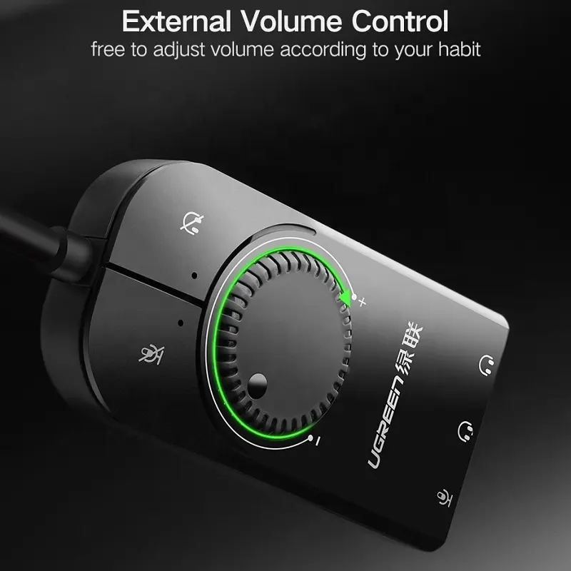 UGREEN USB 사운드 카드 볼륨 조절 기능이 있는 - Usb Sound Card External 리뷰 및 가격