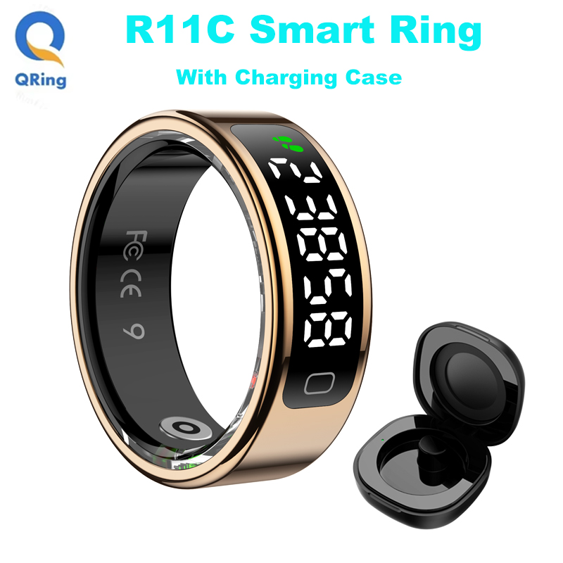 AMZMAX R11C 디스플레이 화면 스마트 링 남성  - Smart Ring Health 리뷰 및 가격